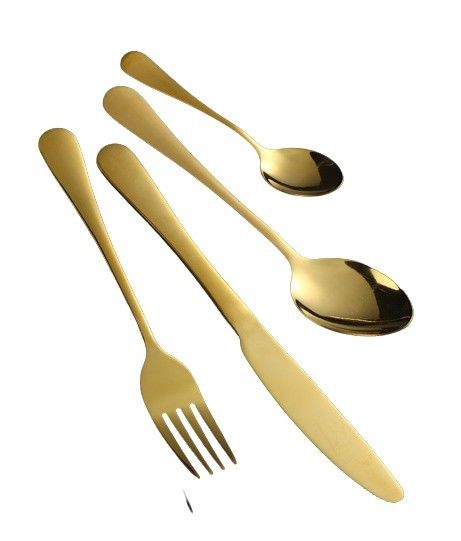 Restoran Set Piring Rumah Hotel 410 Stainless Steel Knife Fork sendok untuk Steak Cake