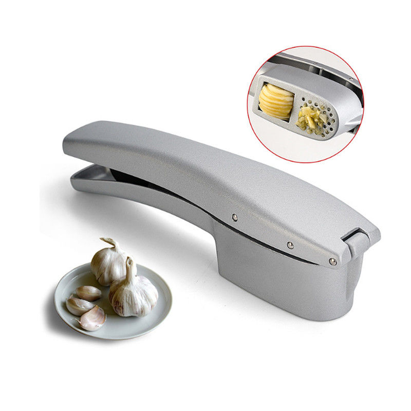Sampel gratis 2 dalam 1 Manual Garlic Press Mincer Kitchen Garlic Chopper Slicer Portable Garlic Grinding Crusher Masher Maker Alat Sayuran