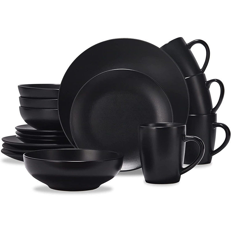 Perlengkapan Meja Porselin Desain Modern Keramik Set untuk Rumah Dapur Hotel Kamar Restoran