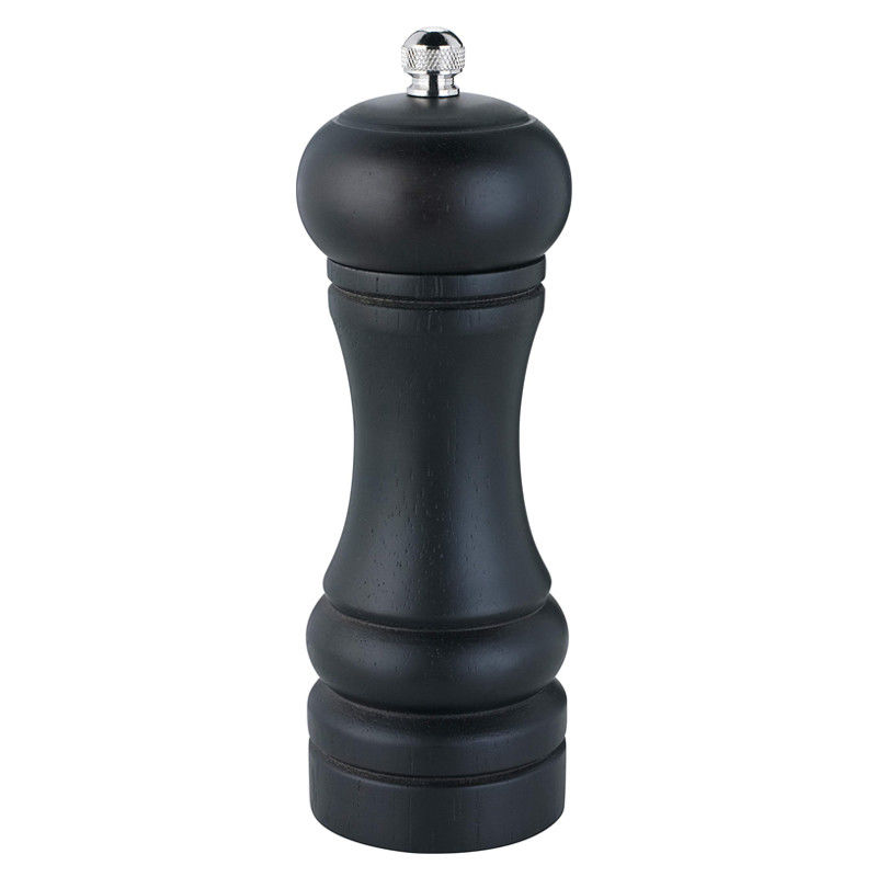 Manual Keramik Core Pepper Spice Grinder Alat dapur kayu Belanda dalam Filled Pepper Grinder
