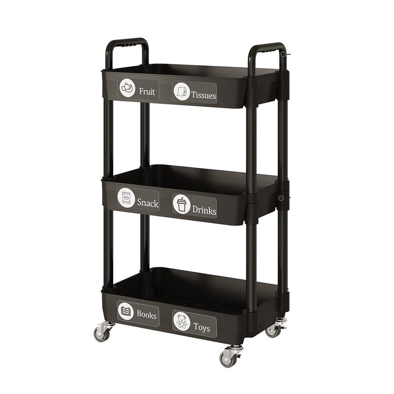 2 3 4 5 Tier Square Rotating Storage Rack untuk organisasi dapur dan kamar mandi