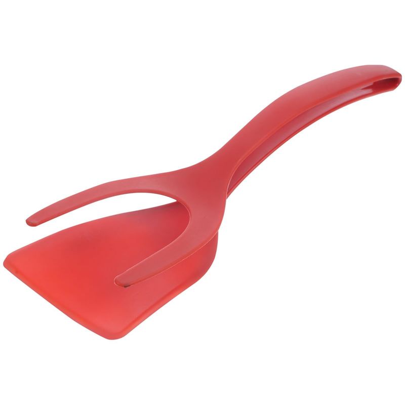 Alat Buah Sayuran Tipe 2 In 1 Spatula Tong PPA Material Grip dan Flip Clip Telur