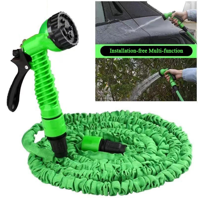 Selang taman tipe gulungan Selang air 25-250FT Expandable Magic Irigasi dengan tekanan tinggi