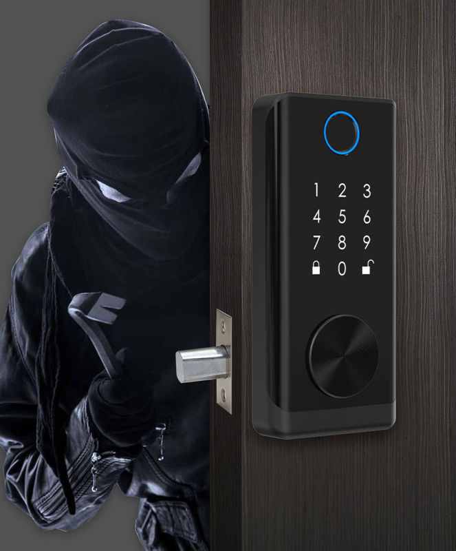 Pintu Aman Outdoor Waterproof Touch Keypad Access Control Card Reader dengan Aplikasi