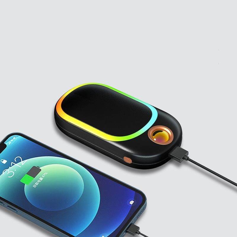 Rumah Tangga Pemanas Tangan Power Bank Pemanas Portable Listrik USB Isi ulang untuk luar ruangan