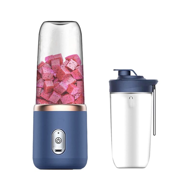 Alat Buah Sayuran Portable Electric Juice Cup untuk Smoothies 40W USB Rechargeable
