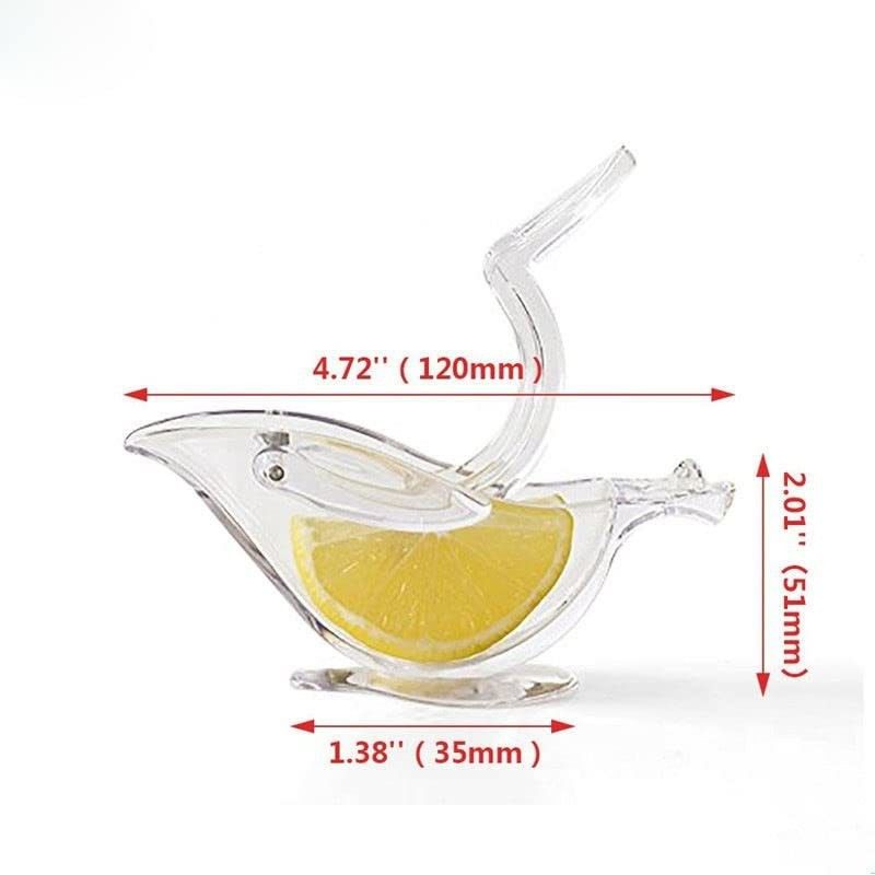 Alat Sayuran Buah Akrilik Bentuk Burung Manual Lemon Squeezer untuk GPPS Tipe Plastik