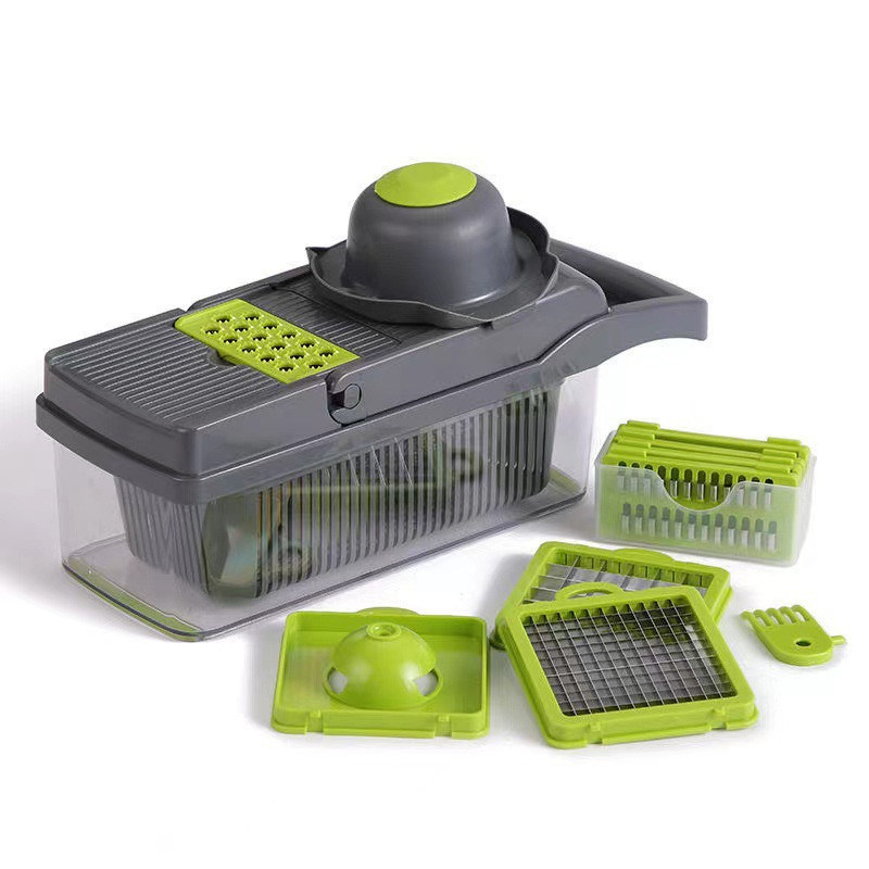 Pemotong Sayuran Multifungsi untuk Aksesoris Dapur Alat Sayuran Buah Gadget