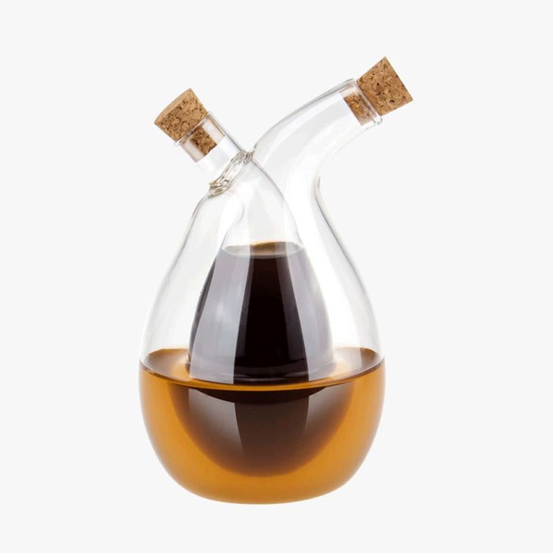 350ml Botol Pot Separation Kettle Set Gravy Boat untuk Oliver Minyak dan cuka Dispenser