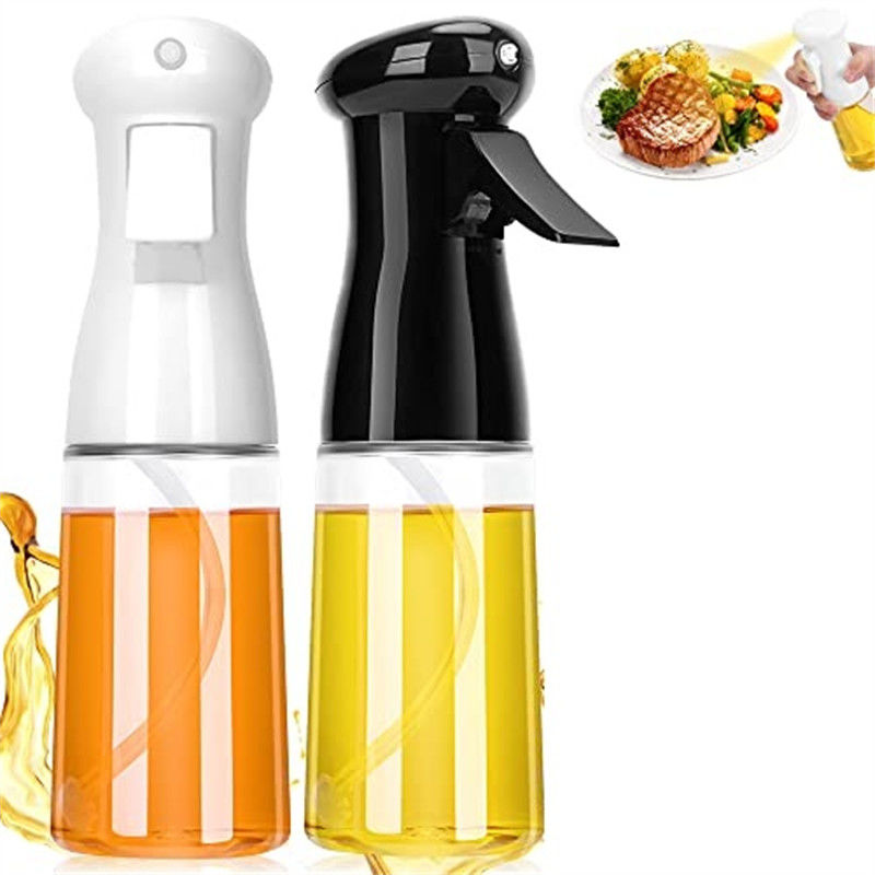 Logo yang disesuaikan 230 ML kaca cuka penyemprot minyak zaitun semprot botol Mister untuk peralatan rumah tangga
