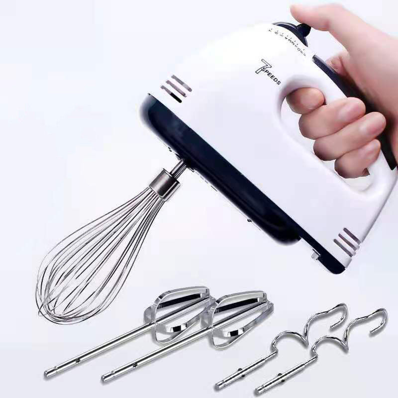 Penghancur Telur Alat Telur Tipe Tangan Dorong Rotary Blender Versatile Milk Frother Mixer Telur